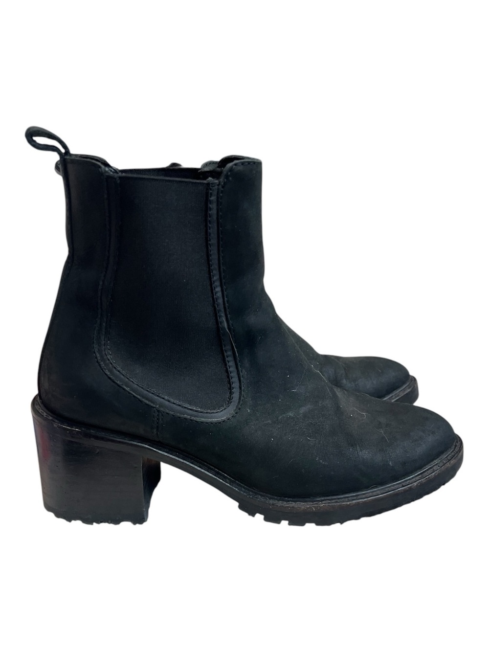 Thursday Boot Company Everyday Chelsea Ankle Knockout Boots Black Leather Sz 8